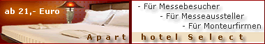 Klick für einen Besuch auf Aparthotel Select Hannover